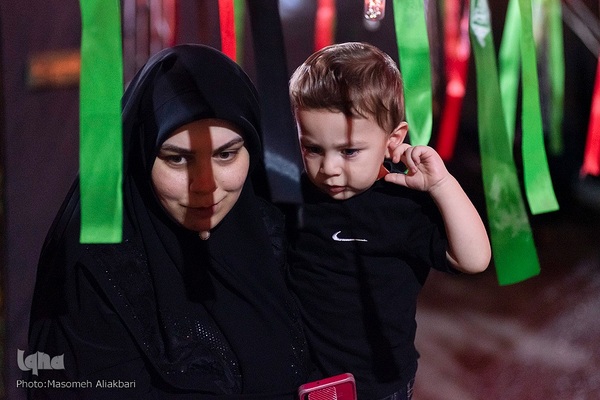 عزاداری شب سوم محرم در دانشگاه آزاد کرج