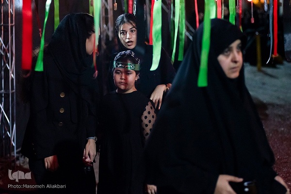 عزاداری شب سوم محرم در دانشگاه آزاد کرج