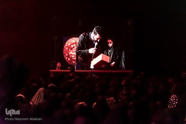 عزاداری شب سوم محرم در دانشگاه آزاد کرج