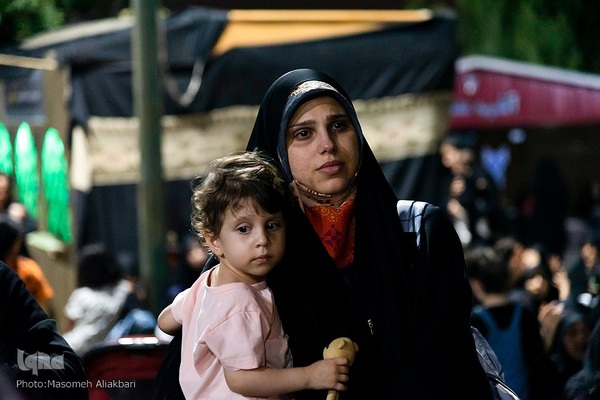 عزاداری شب سوم محرم در دانشگاه آزاد کرج