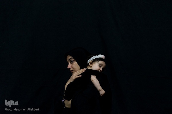 عزاداری شب سوم محرم در دانشگاه آزاد کرج