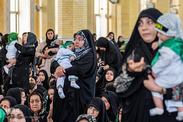 همایش شیرخوارگان حسینی در مصلی کرج‎