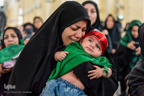 همایش شیرخوارگان حسینی در مصلی کرج‎