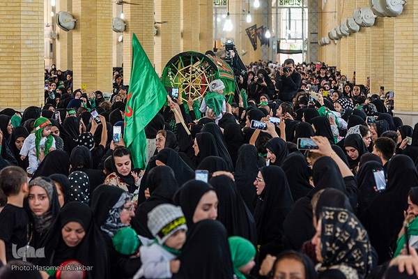 همایش شیرخوارگان حسینی در مصلی کرج‎