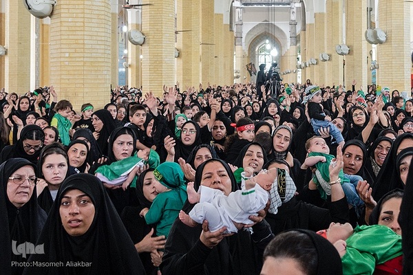 همایش شیرخوارگان حسینی در مصلی کرج‎