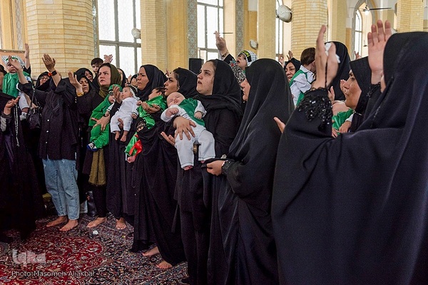 همایش شیرخوارگان حسینی در مصلی کرج‎