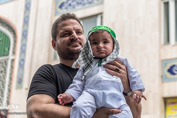 همایش شیرخوارگان حسینی در مصلی کرج‎