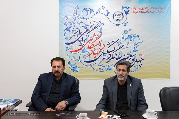 حضور مدیر کل بنیاد شهید و امور ایثارگران استان البرز در خبرگزاری ایکنا البرز‎