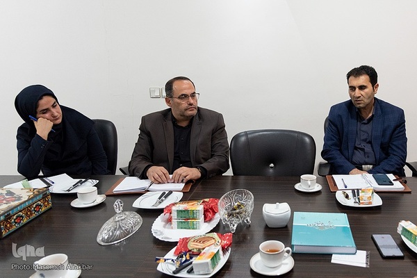 حضور مدیر کل بنیاد شهید و امور ایثارگران استان البرز در خبرگزاری ایکنا البرز‎