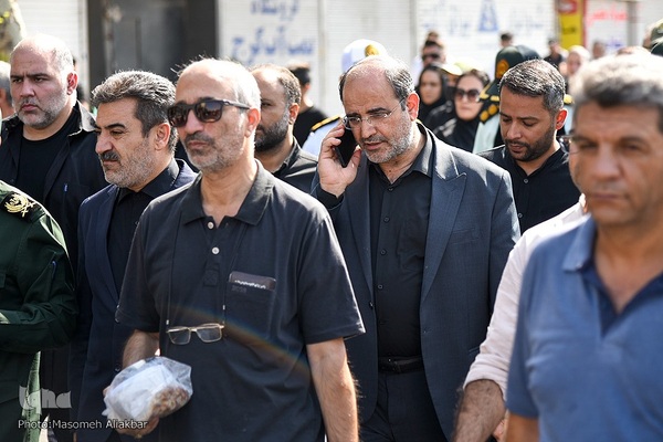 راهپیمایی 10 کیلومتری جاماندگان اربعین حسینی در کرج‎