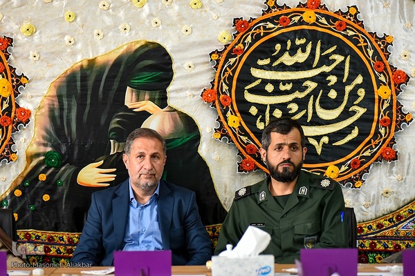 رونمایی از پرچم عفاف زینبی(س)‎