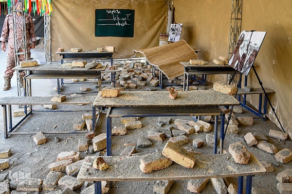 نمایشگاه روایتگری دفاع مصور‎