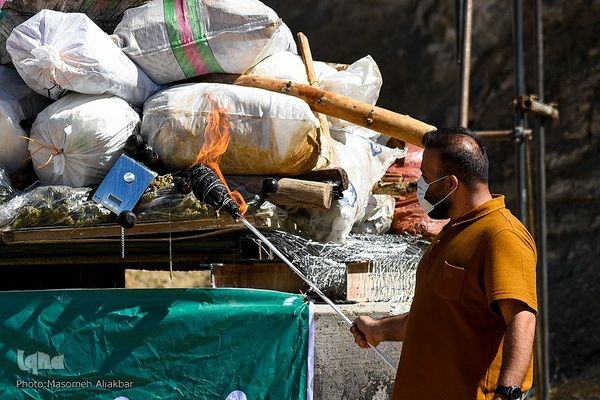 امحا مواد مخدر در البرز‎