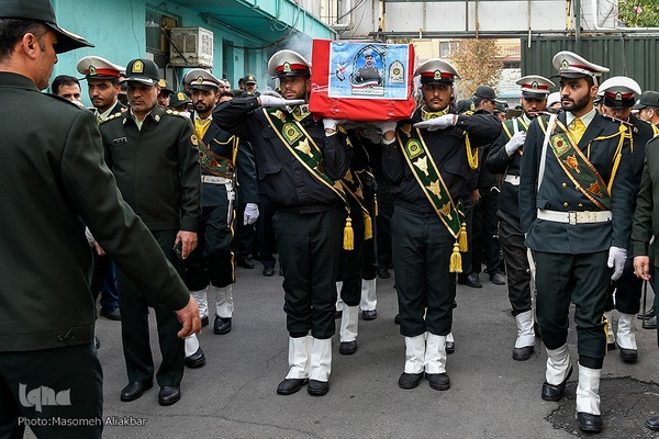 تشییع پیکر شهید مدافع امنیت «محمدرضا کوشکی»‎