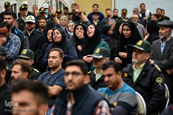 تشییع پیکر شهید مدافع امنیت «محمدرضا کوشکی»‎