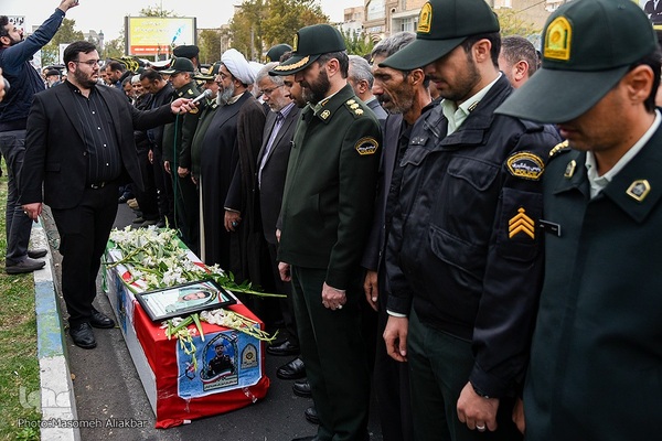 تشییع پیکر شهید مدافع امنیت «محمدرضا کوشکی»‎