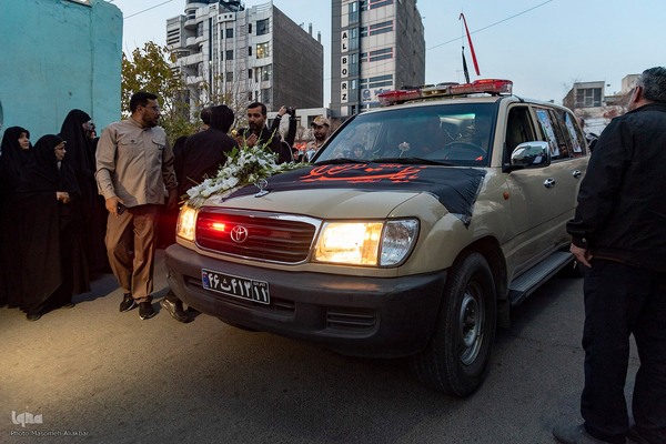 استقبال از ۶ شهید گمنام در کرج