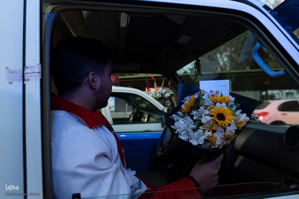 استقبال از ۶ شهید گمنام در کرج