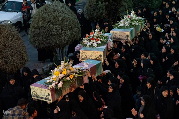 استقبال از ۶ شهید گمنام در کرج