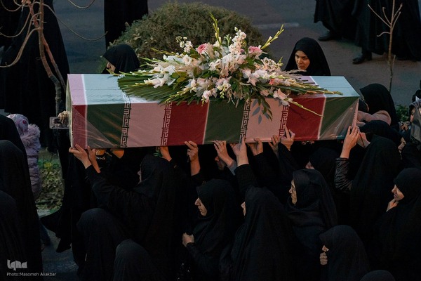 استقبال از ۶ شهید گمنام در کرج