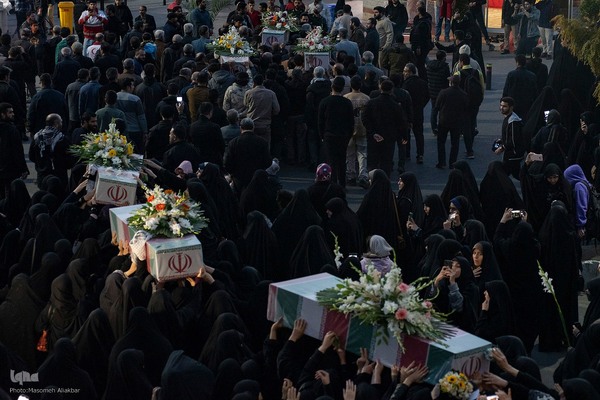 استقبال از ۶ شهید گمنام در کرج