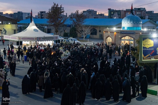 استقبال از ۶ شهید گمنام در کرج