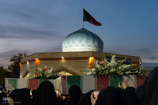 استقبال از ۶ شهید گمنام در کرج