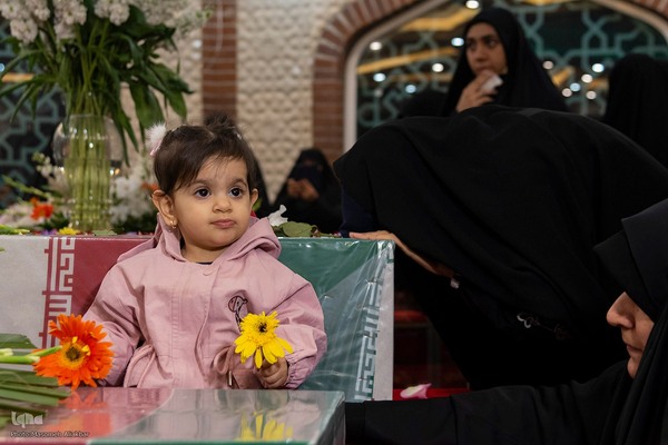 استقبال از ۶ شهید گمنام در کرج