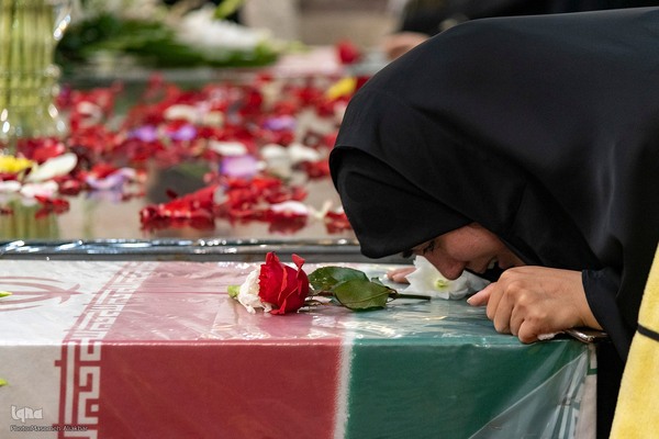 استقبال از ۶ شهید گمنام در کرج