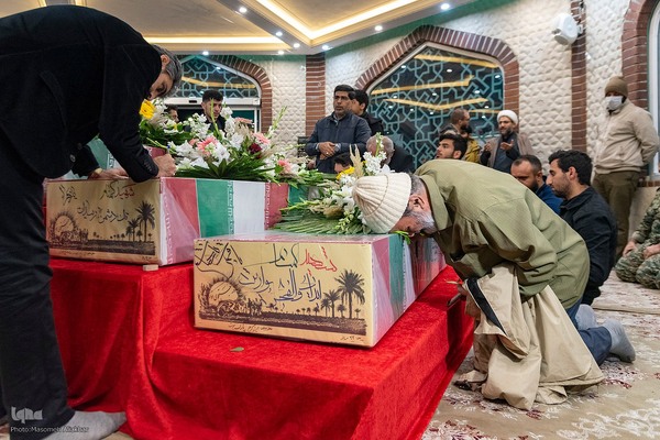 استقبال از ۶ شهید گمنام در کرج