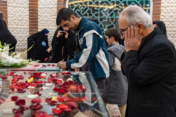 استقبال از ۶ شهید گمنام در کرج