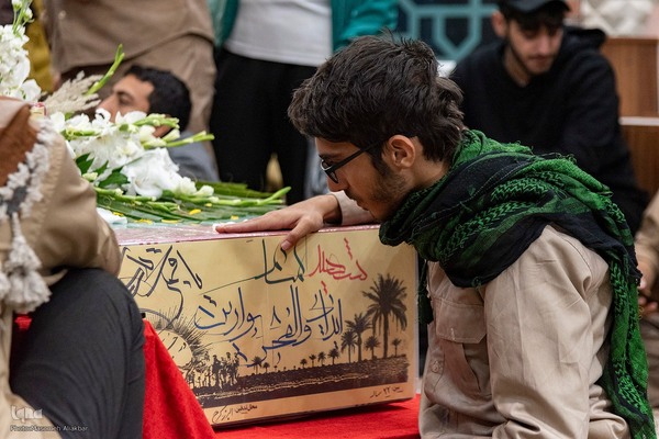 استقبال از ۶ شهید گمنام در کرج