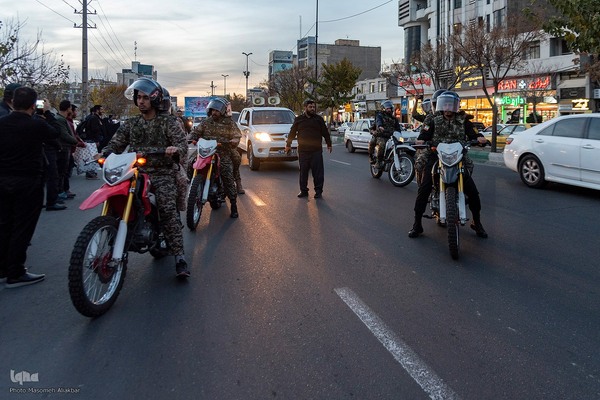 استقبال از ۶ شهید گمنام در کرج