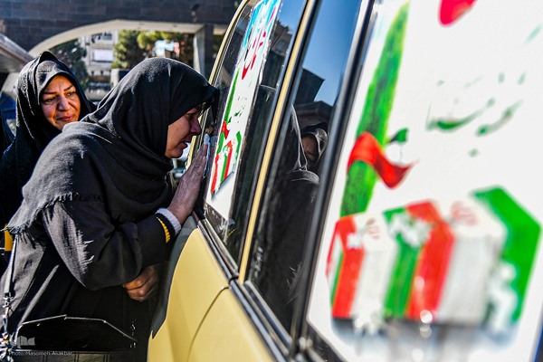 تشییع شهید گمنام در دانشگاه آزاد اسلامی واحد کرج