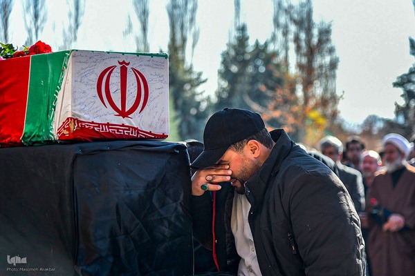 تشییع شهید گمنام در دانشگاه آزاد اسلامی واحد کرج