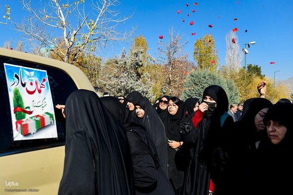 تشییع شهید گمنام در دانشگاه آزاد اسلامی واحد کرج