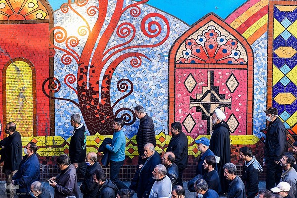 تشییع ۶ شهید گمنام دوران دفاع مقدس در البرز