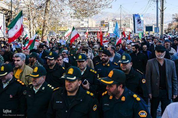 مراسم بزرگداشت ۹ دی - کرج