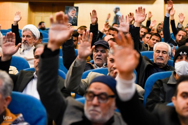 چهارمین سالگرد شهادت سردار سلیمانی در کرج‎