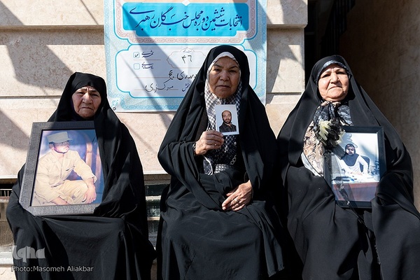 حضور مردم کرج در محل اخذ رای‎