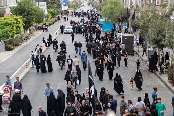 پیاده‌روی جاماندگان اربعین حسینی در کرج