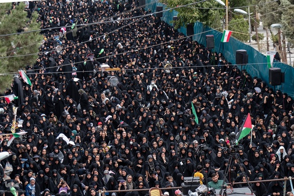 پیاده‌روی جاماندگان اربعین حسینی در کرج