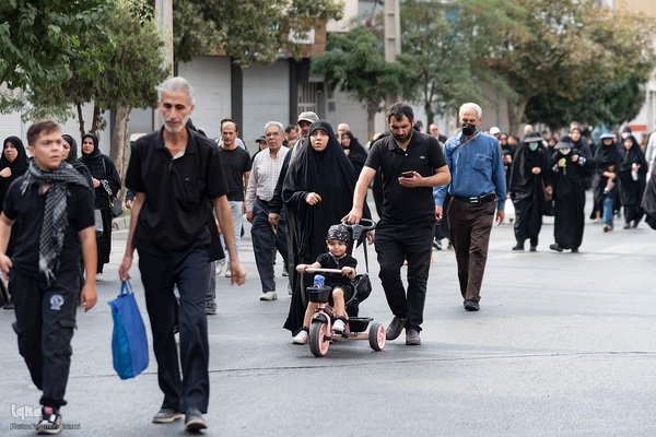 پیاده‌روی جاماندگان اربعین حسینی در کرج