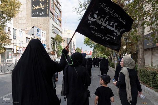 پیاده‌روی جاماندگان اربعین حسینی در کرج