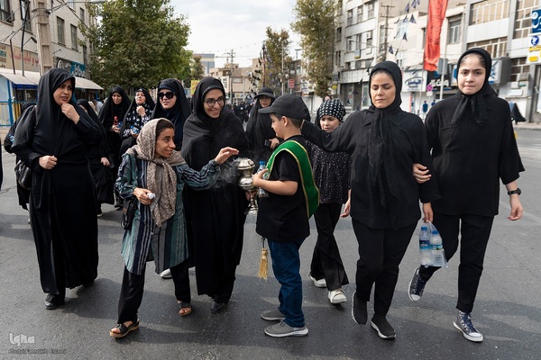 پیاده‌روی جاماندگان اربعین حسینی در کرج