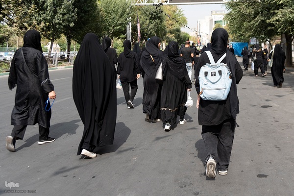 پیاده‌روی جاماندگان اربعین حسینی در کرج