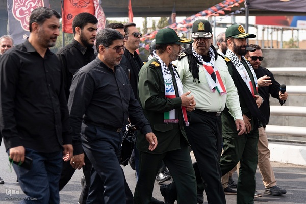 پیاده‌روی جاماندگان اربعین حسینی در کرج