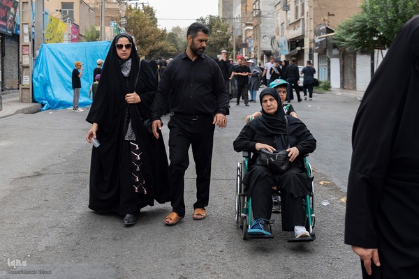 پیاده‌روی جاماندگان اربعین حسینی در کرج