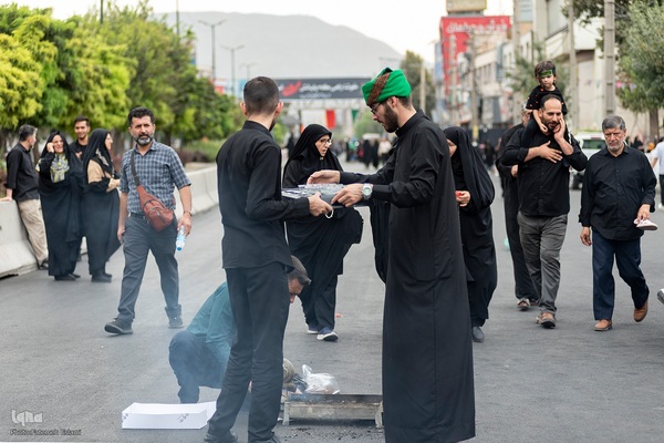 پیاده‌روی جاماندگان اربعین حسینی در کرج