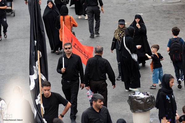 پیاده‌روی جاماندگان اربعین حسینی در کرج